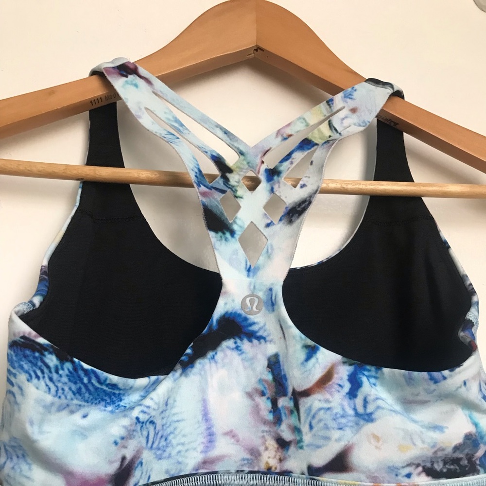 lululemon sports bra *6 high support